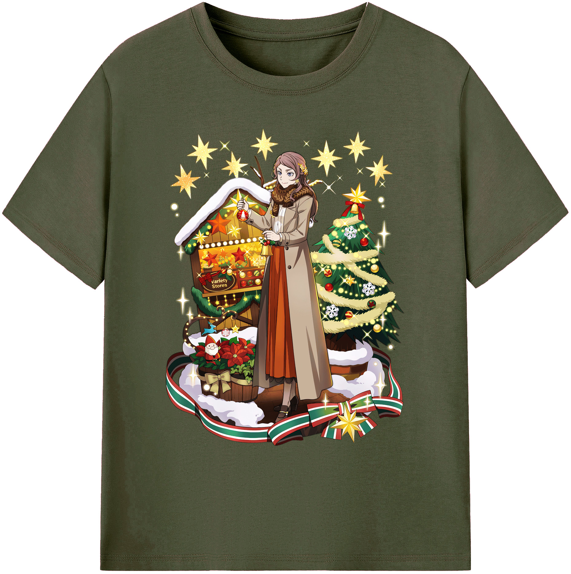 （画像用） 文豪ストレイドッグス Bungo Stray Dogs 綿100％ メンズ半袖Tシャツ｜肌触りやわらか＆通気性
